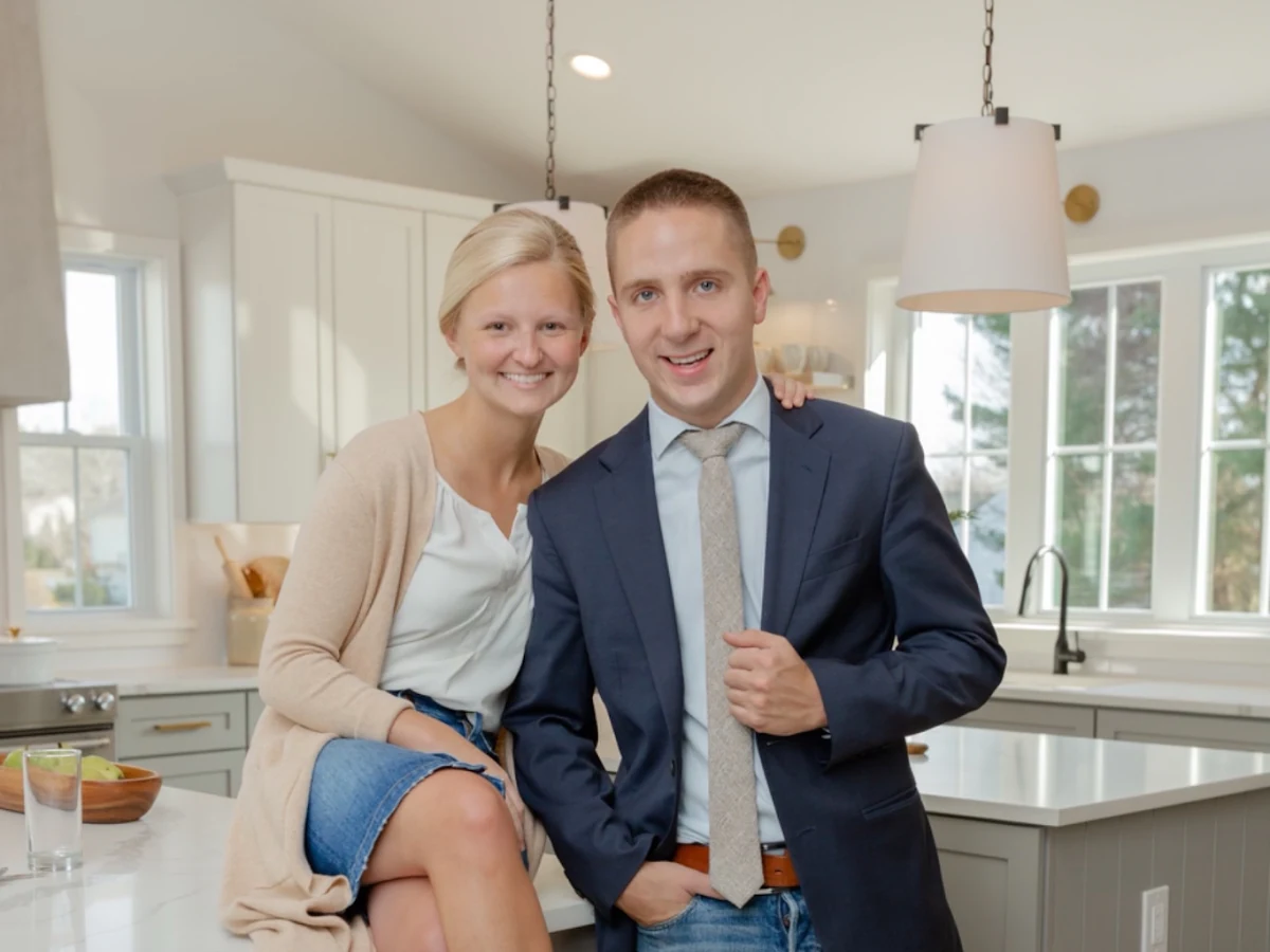 Erica and Jesse, the couple behind JLS Realty.
